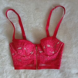 NWT Victorias Secret Red Very Sexy Bustier B/C
